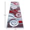 Flash Furniture Red 2' x 7' Modern Swirl Pattern Area Rug OKR-RG1103-27-RD-GG - alternate 6